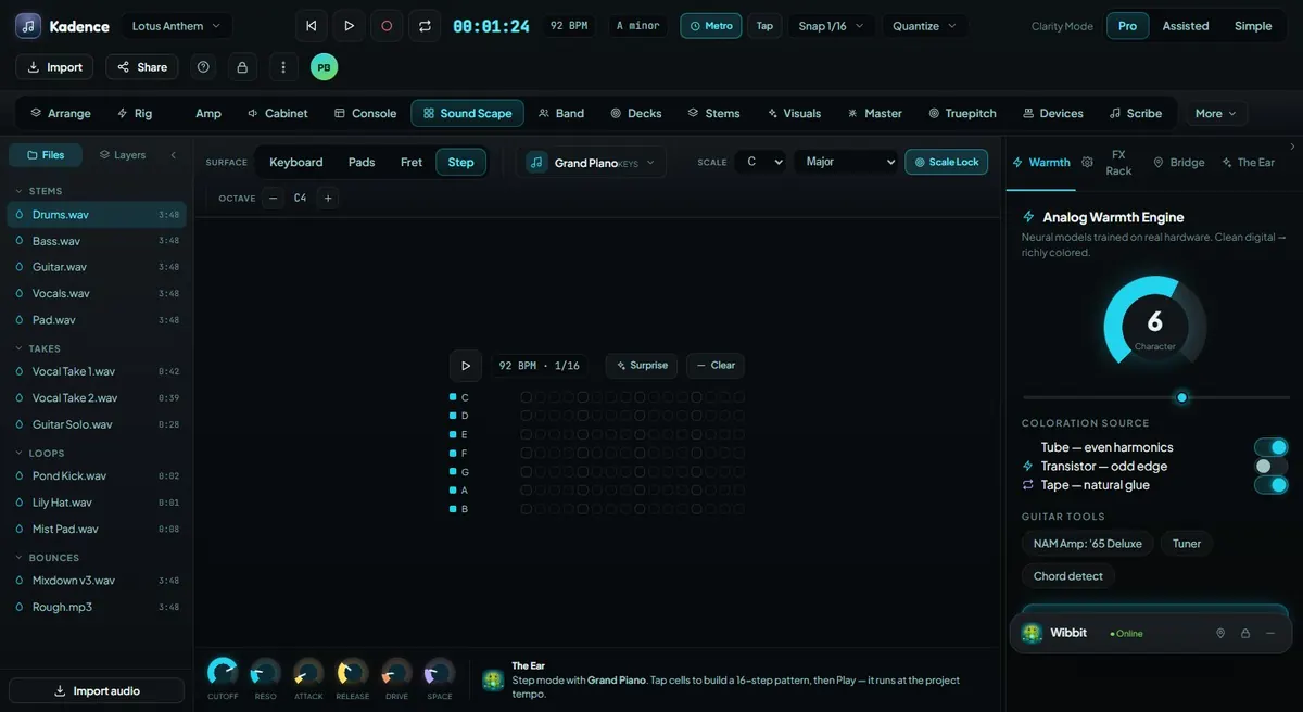 sound-scape-step screenshot